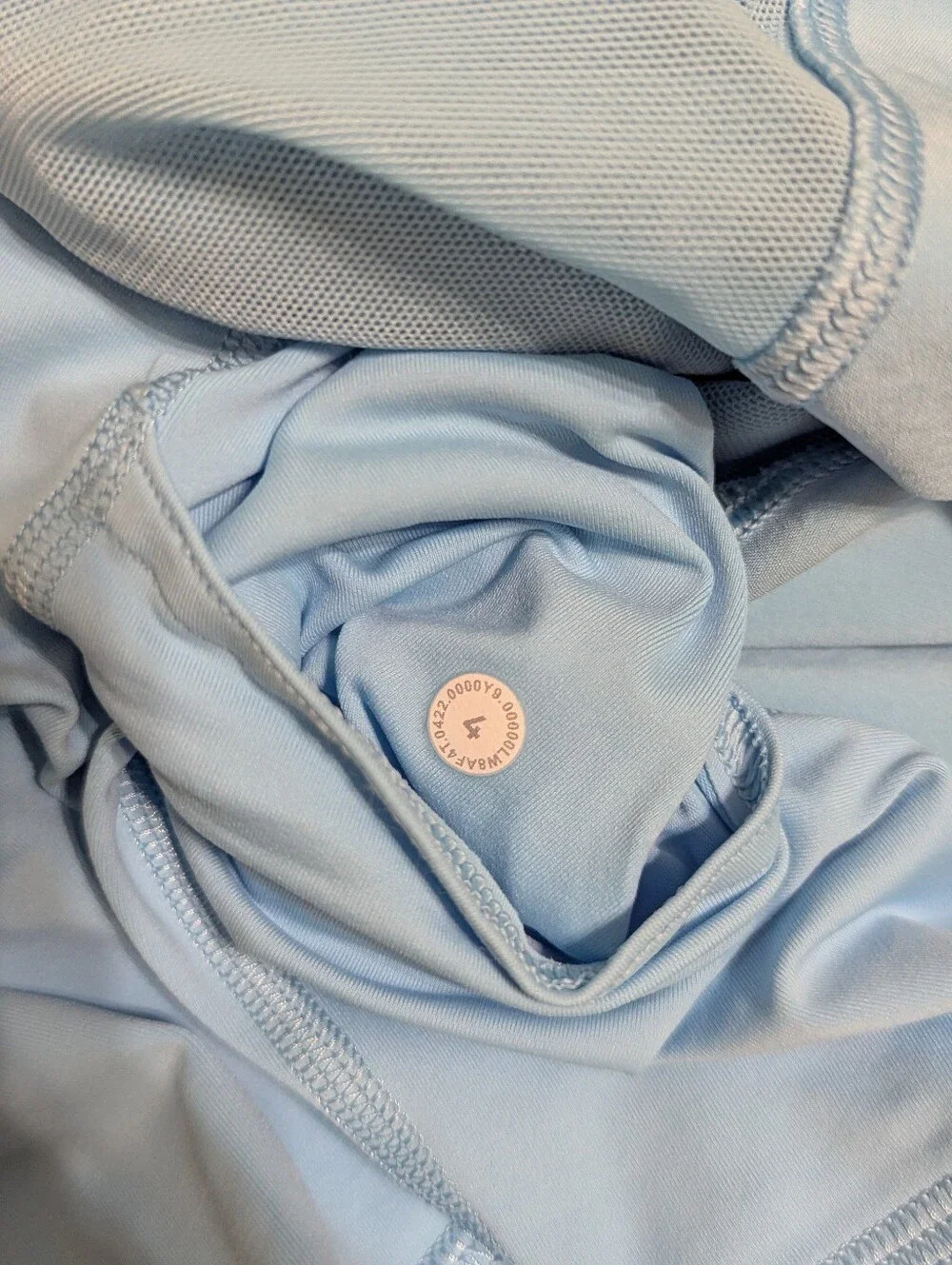 EUC! Lululemon Hotty Hot High Rise Skirt In Light Blue Size 4